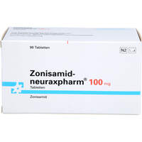 Zonisamid-neuraxpharm 100 mg Tabletten, 98 st, neuraxpharm Arzneimittel GmbH