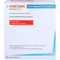 Atectura Breezhaler 125ug/127.5ug Hkp.m.Plv.z.Inh., 3x30 st, Axicorp Pharma B.V.