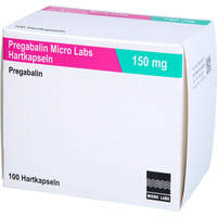 Pregabalin Micro Labs 150 mg Hartkapseln, 100 st, Micro Labs GmbH