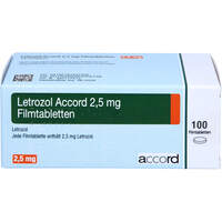 Letrozol Accord 2.5 mg Filmtabletten, 100 st, 1 0 1 Carefarm GmbH