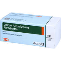 Letrozol Accord 2.5 mg Filmtabletten, 100 st, 1 0 1 Carefarm GmbH