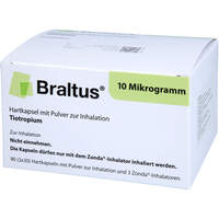 Braltus 10 ug + 3 Zonda-Inhalat.Hartk.m.Plv.z.Inh., 90 st, Axicorp Pharma GmbH