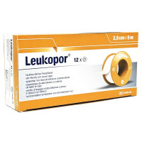 LEUKOPOR 2.5 cmx5 m, 12 st, Adequapharm GmbH
