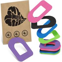 Omnipod DASH Tape Oval Rainbow1, 10 Stk., MySweetStitch GmbH