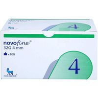 NovoFine 32 G 4 mm, 100 st, Novo Nordisk Pharma GmbH