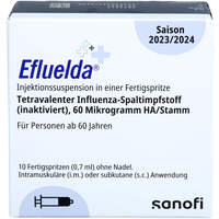 Efluelda 2023/2024 Inj.-Sus.i.e.FER ohne Kanüle, 10 st, Sanofi-Aventis Deutschland GmbH