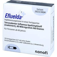 Efluelda 2023/2024 Inj.-Sus.i.e.FER ohne Kanüle, 10 st, Sanofi-Aventis Deutschland GmbH