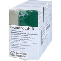 Bronchodual N Dosier-Aerosol 20 ug/50 ug, 3x10 ml, 1 0 1 Carefarm GmbH