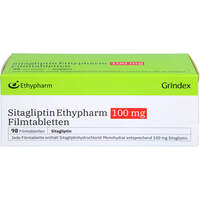 Sitagliptin Ethypharm 100 mg Filmtabletten, 98 st, Ethypharm GmbH