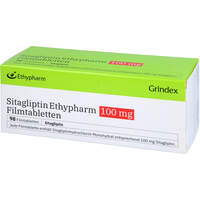 Sitagliptin Ethypharm 100 mg Filmtabletten, 98 st, Ethypharm GmbH