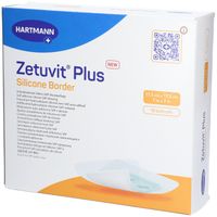 Zetuvit Plus Silicone Border 17.5x17.5cm, 10 st, Paul Hartmann AG