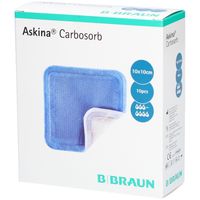 Askina Carbosorb 10X10CM, 10 st, B. Braun Melsungen AG