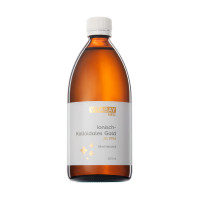 Kolloidales Gold 20 PPM Reinheitsstufe 99.99 %, 500 ml, Vitabay CV