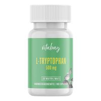 L-Tryptophan 500 mg Aminosäure vegan, 120 Stk., Vitabay CV