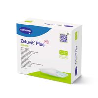 Zetuvit Plus Silicone 8x8cm, 10 st, Paul Hartmann AG