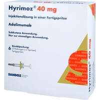 Hyrimoz 40 mg/0.8 ml Inj.-Lösung i.e.Fertigspritze, 6 st, Inopha GmbH