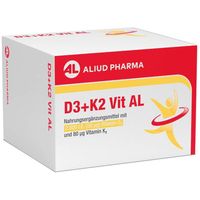 D3+K2 Vit AL 2000 I.E./80 ug, 90 st, Aliud Pharma GmbH