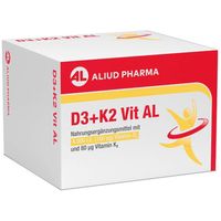D3+K2 Vit AL 4000 I.E./80 ug Kapseln, 90 st, Aliud Pharma GmbH