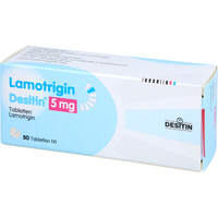 Lamotrigin Desitin 5 mg Tabletten, 50 st, Desitin Arzneimittel GmbH
