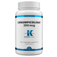 Chrompicolinat 200 mcg KLEAN LABS, 90 st, Supplementa GmbH