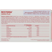 Restoria Sangui Plus, 30 Stk., IMstam healthcare GmbH
