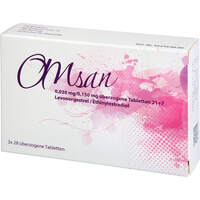 Omsan 0.030 mg/0.150 mg überzogene Tabletten 21+7, 3x28 st, HEATON k.s.