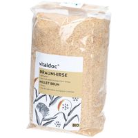 Bio Braunhirse gemahlen, 1000 g, Janus Medica GmbH