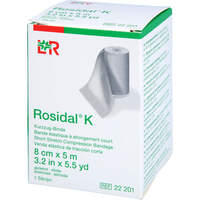 ROSIDAL K Binde 8 cmx5 m, 1 st, Docpharm GmbH
