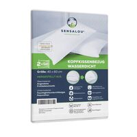 Sensalou Kopfkissenbezug wasserdicht Set 40x60cm, 2 st, Tadima GmbH