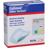 CUTIMED SILTEC SORBACT PU-VERB.12.5X12.5 CM, 10 st, Avitamed GmbH