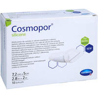 COSMOPOR SILICONE WUNDVERBAND 5X7.2 CM, 10 st, B2b Medical GmbH