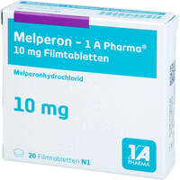 Melperon - 1 A Pharma 10 mg Filmtabletten, 20 st, 1 A Pharma GmbH