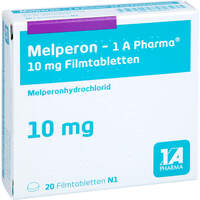 Melperon - 1 A Pharma 10 mg Filmtabletten, 20 st, 1 A Pharma GmbH