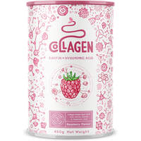 Collagen Hyaluronsäure + Elastin Himbeere, 450 g, ALPHA FOODS B.V.
