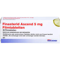 Finasterid Ascend 5 mg Filmtabletten, 30 st, Ascend GmbH