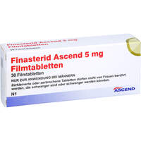 Finasterid Ascend 5 mg Filmtabletten, 30 st, Ascend GmbH