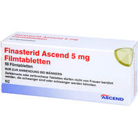 Finasterid Ascend 5 mg Filmtabletten, 50 st, Ascend GmbH
