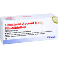 Finasterid Ascend 5 mg Filmtabletten, 50 st, Ascend GmbH