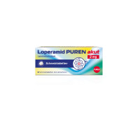 Loperamid PUREN akut 2 mg Schmelztabletten, 12 st, PUREN Pharma GmbH & Co. KG