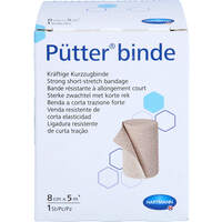 Pütter Binde 8 cmx5 m, 1 st, Eurimpharm Arzneimittel GmbH