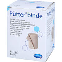Pütter Binde 8 cmx5 m, 1 st, Eurimpharm Arzneimittel GmbH