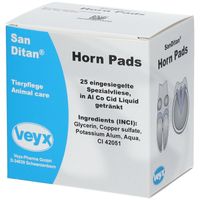 SanDitan Horn Pads Huf und Klaue vet., 25 st, O'ZOO GmbH