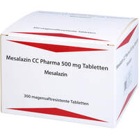 Mesalazin CC Pharma 500 mg Tabletten, 300 st, 1 4 U Pharma GmbH