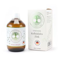 VINETASOL KOLLOIDALES ZINK - 100ppm, 500 ml, NANODIS GmbH & Co. KG Fachbereich Dispersionen