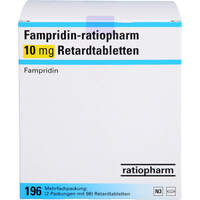 Fampridin-ratiopharm 10 mg Retardtabletten, 14x14 Stk., ratiopharm GmbH