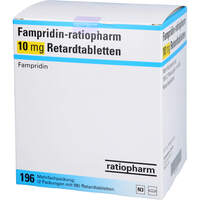 Fampridin-ratiopharm 10 mg Retardtabletten, 14x14 Stk., ratiopharm GmbH