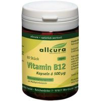 Vitamin B12 a 500 ug Methylcobalamin, 60 st, Allcura Naturheilmittel GmbH