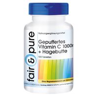Gepuffertes Vitamin C 1000mg + Hagebutte, 500 st, Somatem GmbH