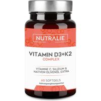Nutralie Vitamin D3+K2 Complex, 60 st, NUTRIEXPERTS S.L