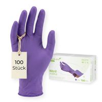 MEDI-INN CLASSIC Nitril Purple puderfrei GR.S, 1000 st, Body Prod. Relax GmbH